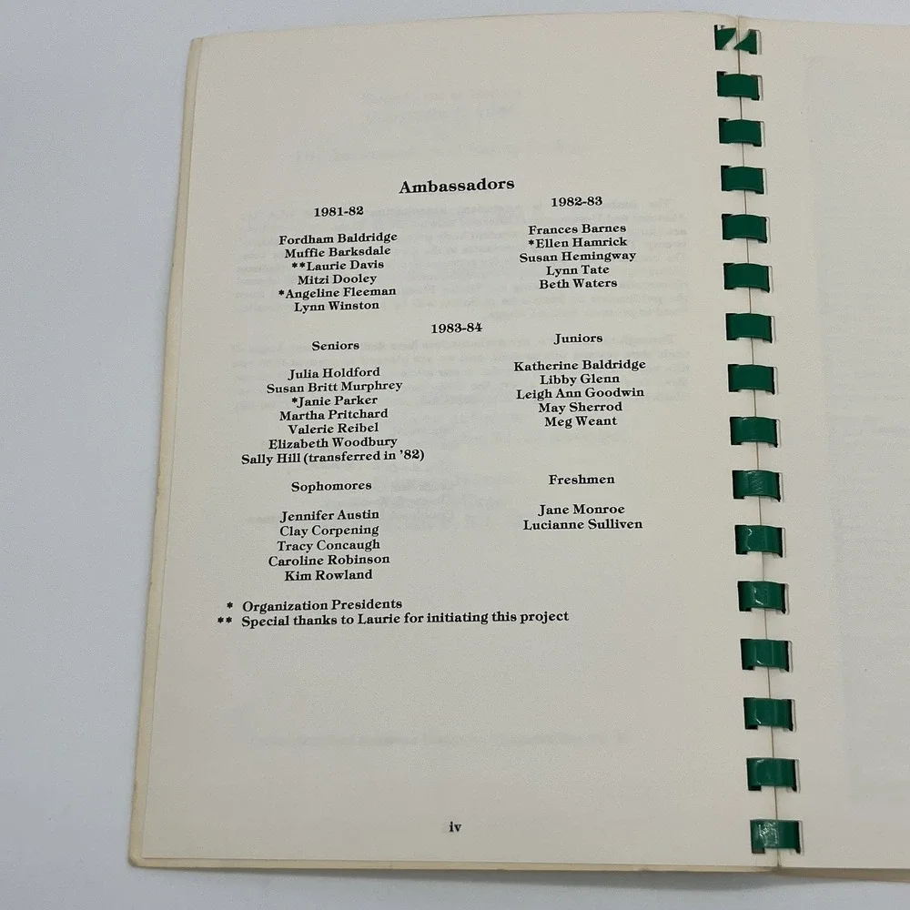 Vtg Hasty Elementary School PTA Cookbook Southern N.C. Recipes Spiral Bound